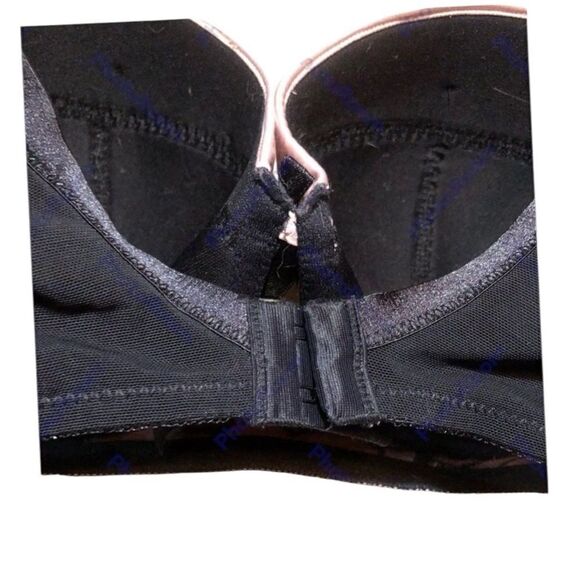 Women’s Fig Leaves Black Lace Full Coverage Underwire Bra 36E - Picture 4 of 5